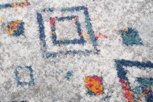 Tapis de couloir Lazur Gris Géométrique