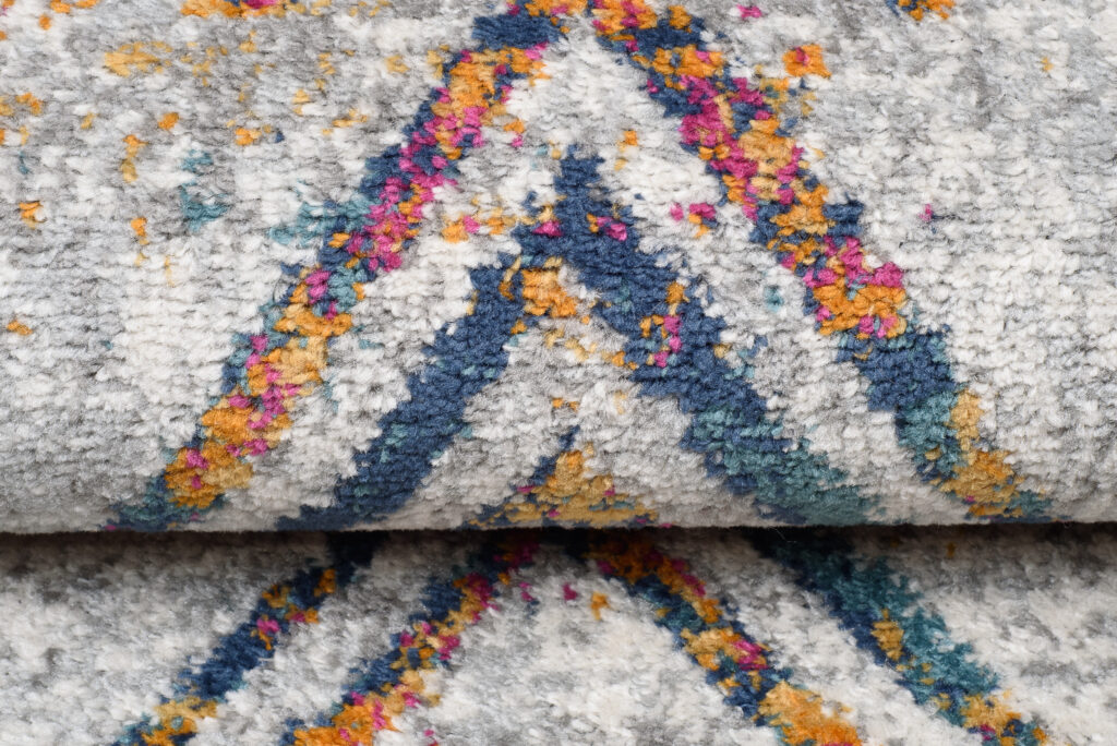 Tapis de couloir Lazur Gris Géométrique
