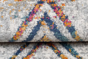 Tapis de couloir Lazur Gris Géométrique