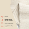 Tapis Laine Loni Blanc