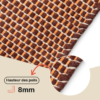 Tapis Laine Loni Brun Foncé