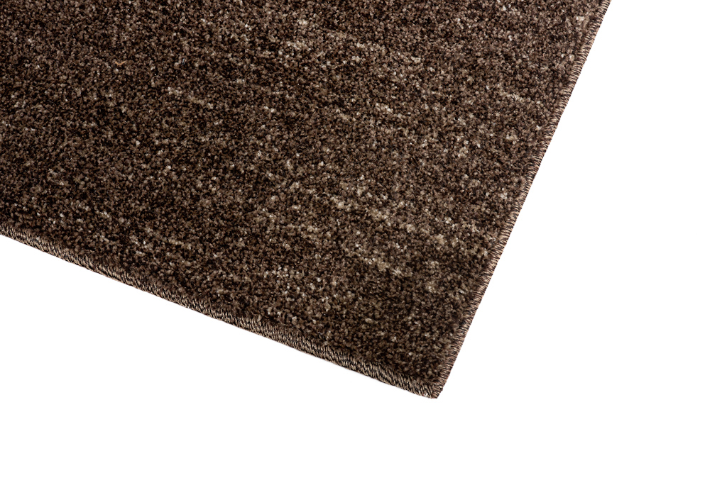 Tapis de couloir Sari Marron Foncé Mélange