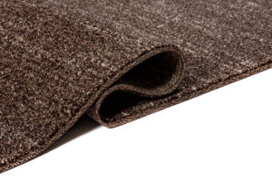 Tapis de couloir Sari Marron Foncé Mélange