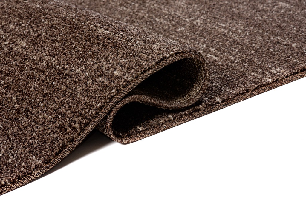 Tapis de couloir Sari Marron Foncé Mélange