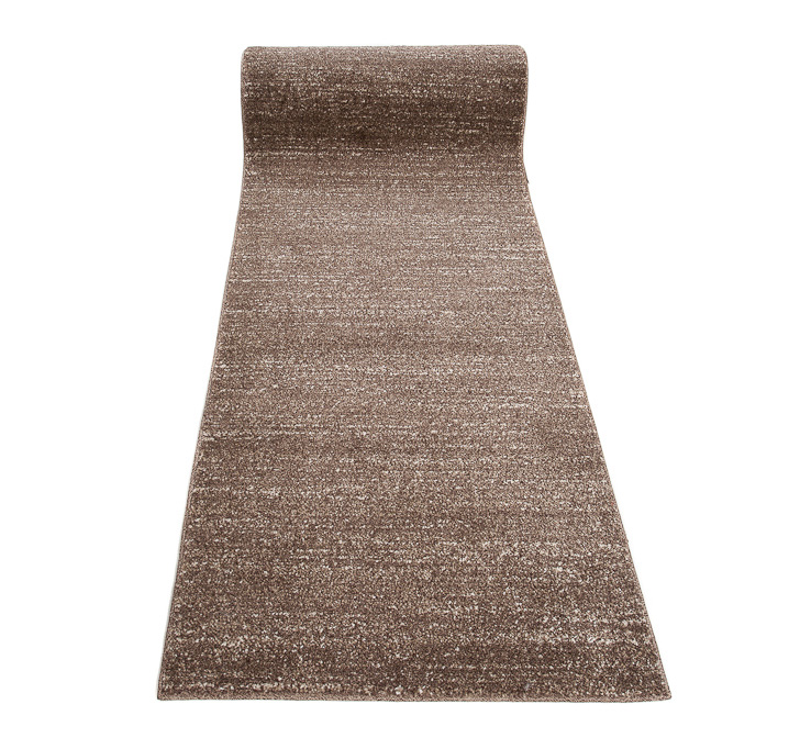 Tapis de couloir Sari Marron Clair Mélange