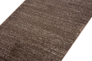 Tapis de couloir Sari Marron Clair Mélange