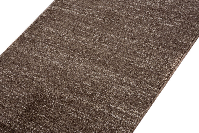 Tapis de couloir Sari Marron Clair Mélange