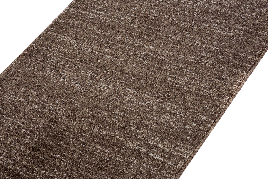 Tapis de couloir Sari Marron Clair Mélange