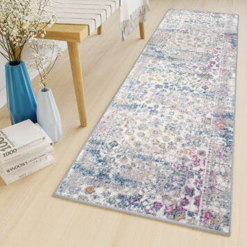 Tapis de couloir Lazur Multicolore Vintage