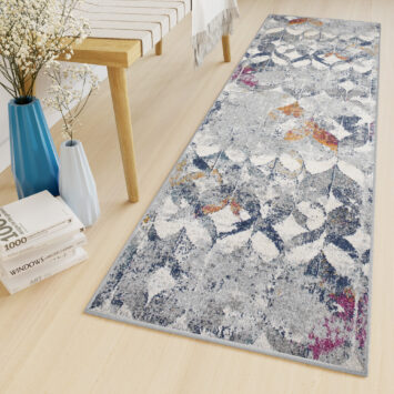 Tapis de couloir Lazur Gris Multicolore Moderne