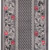 Tapis de couloir Dream Traditionnel Gris Motif Floral