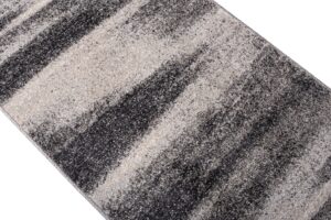 Tapis de couloir Sari Gris Abstrait