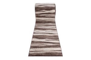 Tapis de couloir Sari Marron Rayures