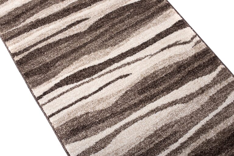 Tapis de couloir Sari Marron Rayures