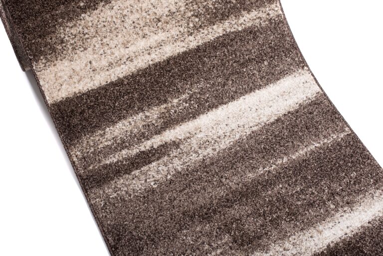 Tapis de couloir Sari Marron Abstrait