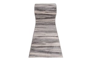 Tapis de couloir Sari Gris Rayures