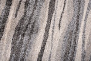 Tapis de couloir Sari Gris Rayures