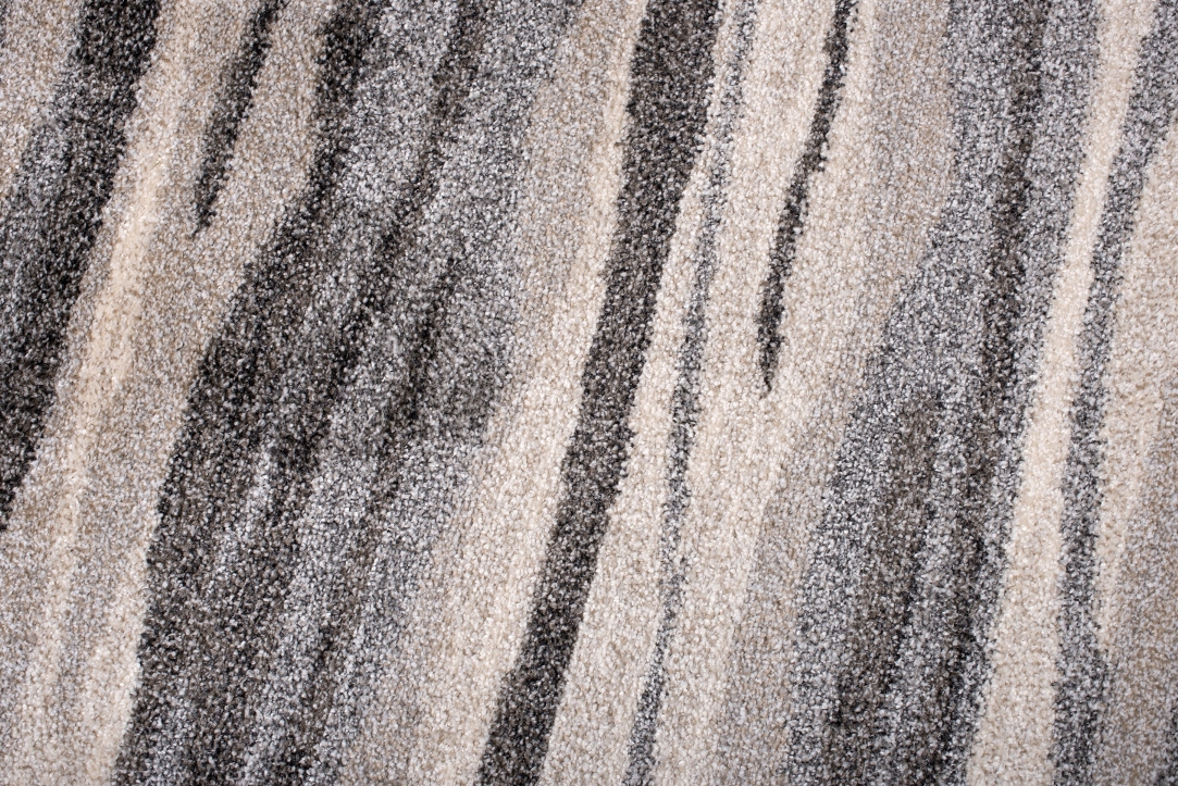 Tapis de couloir Sari Gris Rayures