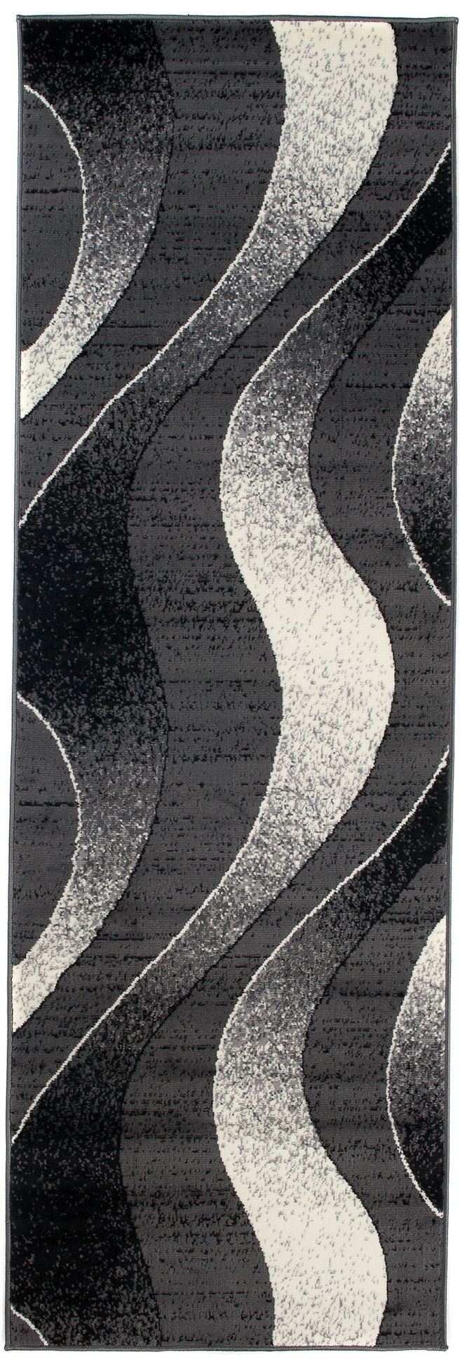 Tapis de couloir Dream Gris Foncé Ondes