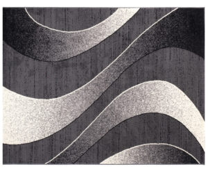 Tapis de couloir Dream Gris Foncé Ondes