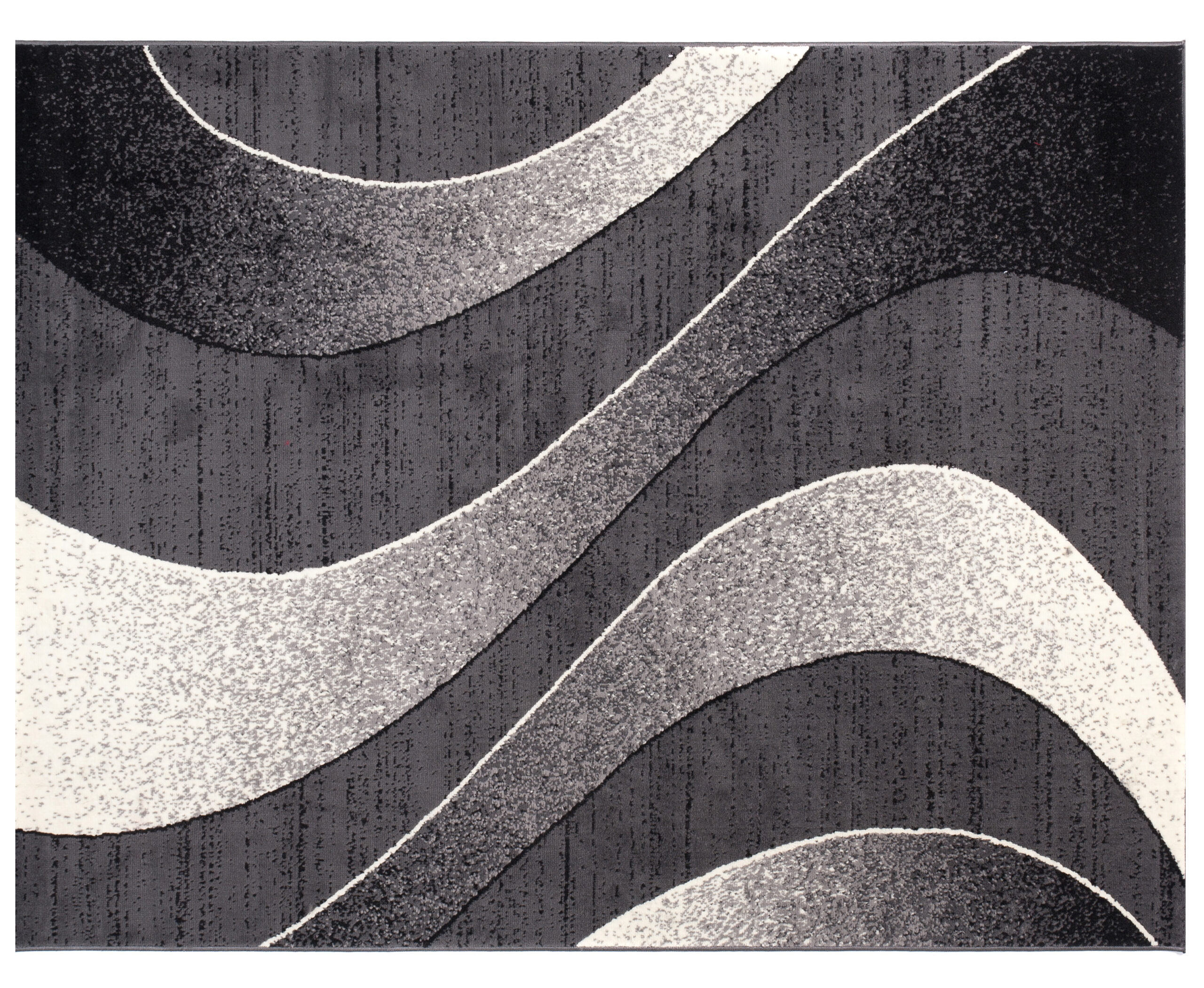 Tapis de couloir Dream Gris Foncé Ondes