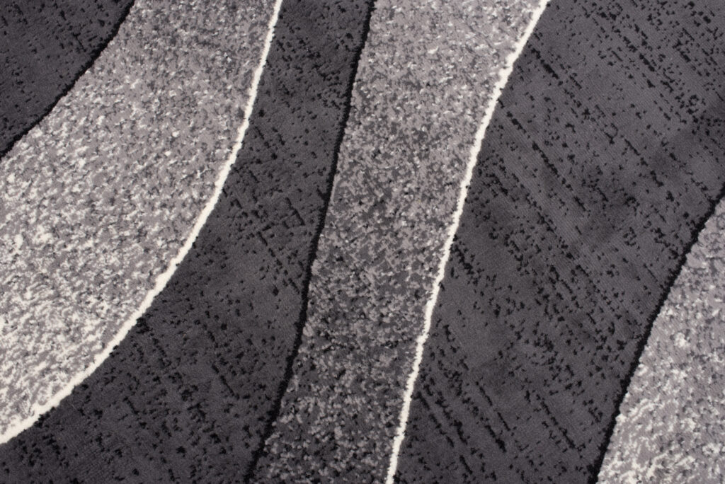 Tapis de couloir Dream Gris Foncé Ondes