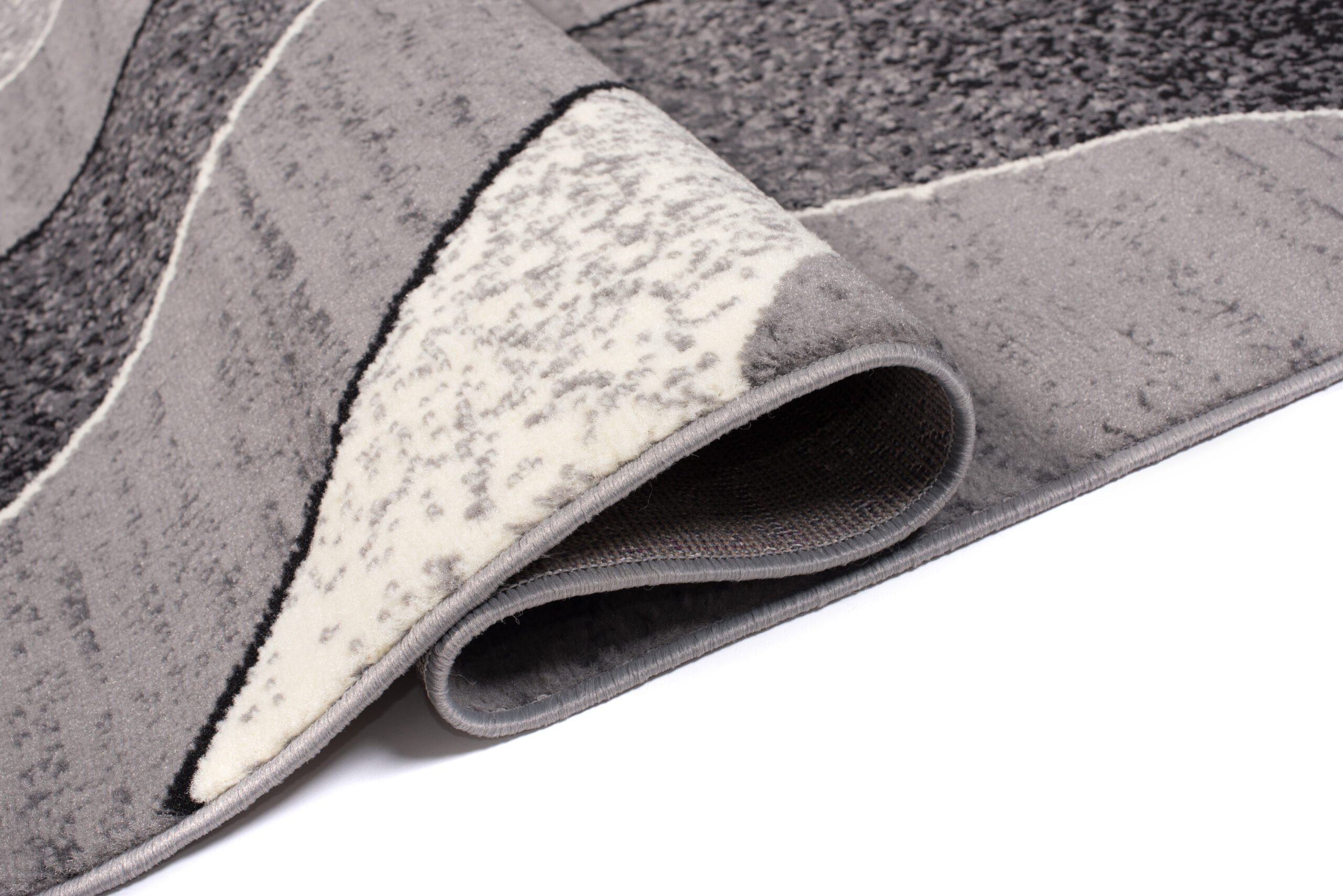 Tapis de couloir Dream Gris Clair Ondes