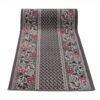 Tapis de couloir Dream Traditionnel Gris Motif Floral