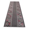 Tapis de couloir Dream Traditionnel Gris Motif Floral