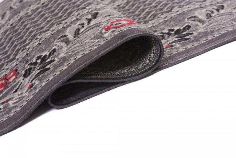 Tapis de couloir Dream Traditionnel Gris Motif Floral