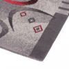 Tapis de couloir Dream Gris Rouge Demi-lune