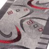 Tapis de couloir Dream Gris Rouge Demi-lune