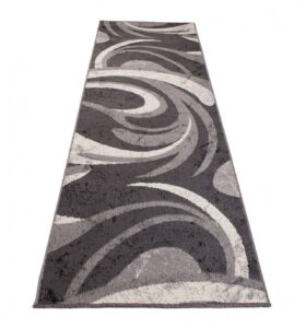 Tapis de couloir Dream Abstrait Gris Ondes Fines