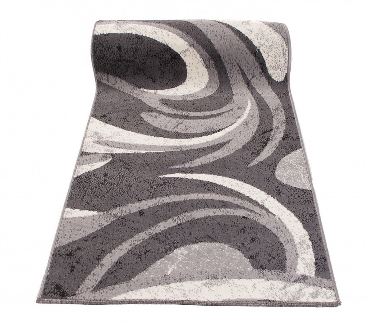 Tapis de couloir Dream Abstrait Gris Ondes Fines