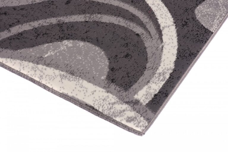 Tapis de couloir Dream Abstrait Gris Ondes Fines