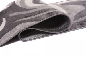 Tapis de couloir Dream Abstrait Gris Ondes Fines