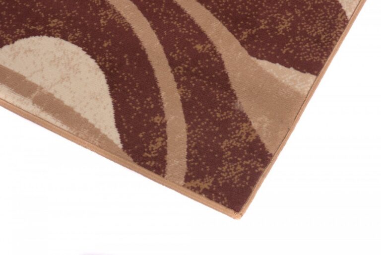 Tapis de couloir Dream Abstrait Marron Ondes Fines