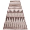 Tapis de couloir Sari Beige Géométrique