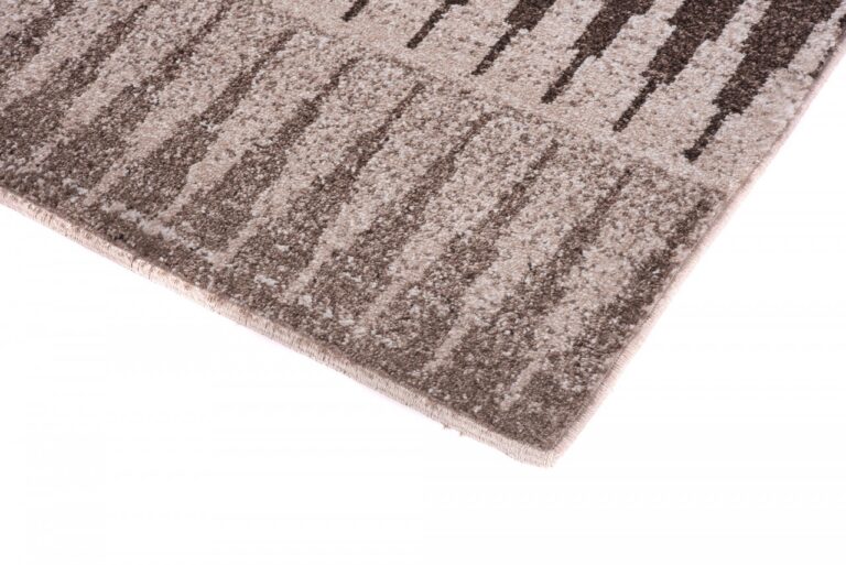 Tapis de couloir Sari Beige Géométrique