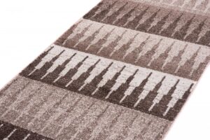 Tapis de couloir Sari Beige Géométrique