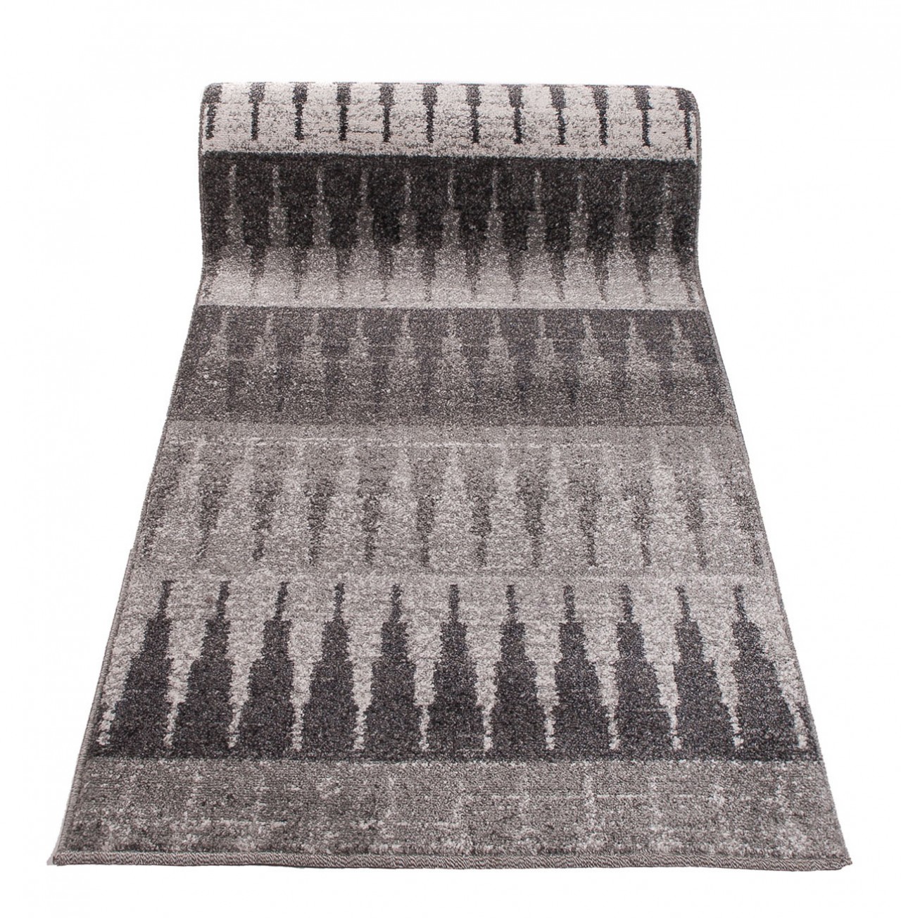 Tapis de couloir Sari Gris Géométrique