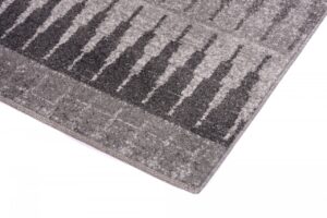 Tapis de couloir Sari Gris Géométrique