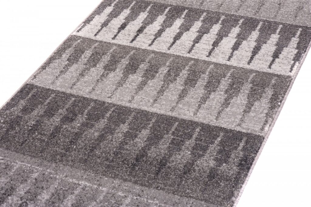 Tapis de couloir Sari Gris Géométrique