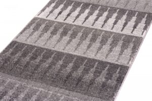 Tapis de couloir Sari Gris Géométrique