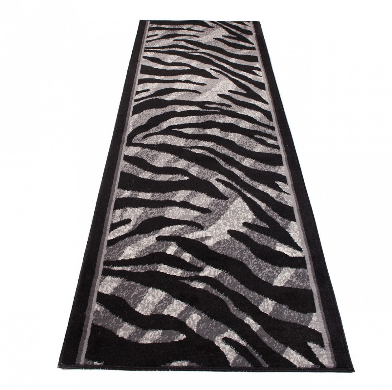 Tapis de couloir Dream Gris Noir Imprimé Animalier