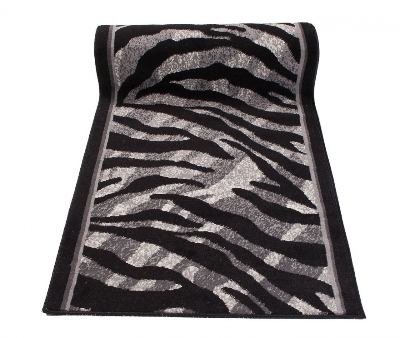 Tapis de couloir Dream Gris Noir Imprimé Animalier