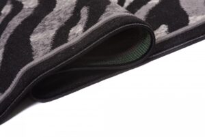 Tapis de couloir Dream Gris Noir Imprimé Animalier