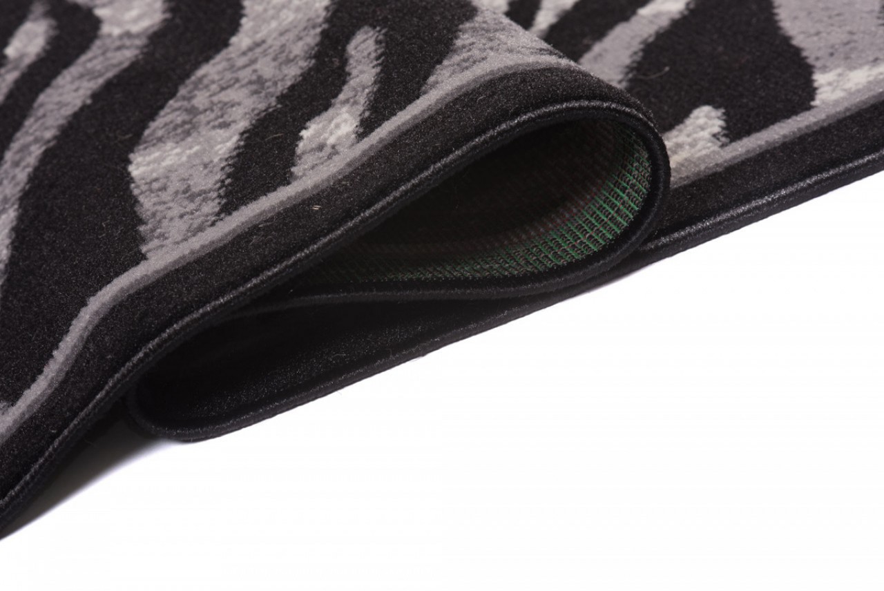 Tapis de couloir Dream Gris Noir Imprimé Animalier