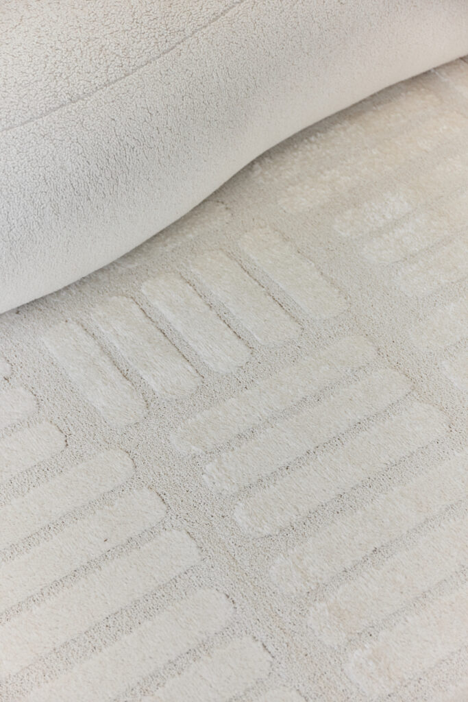 Tapis Terra Crème Rayures