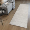 Tapis de couloir Sari Gris Clair Mélange